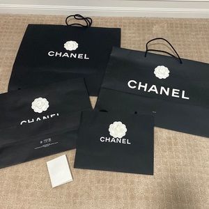 Chanel shopping bags